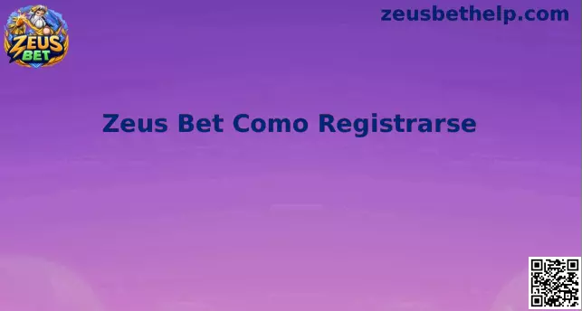 Guía de registro Zeus Bet México