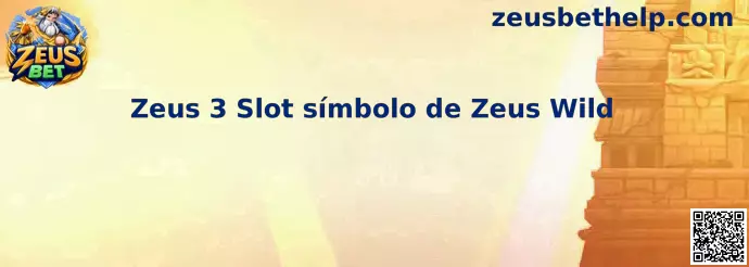 Zeus 3 Slot símbolo de Zeus Wild